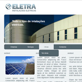 Web Design Eletra InstalaÃ§Ãµes ElÃ©tricas, Vila do Conde